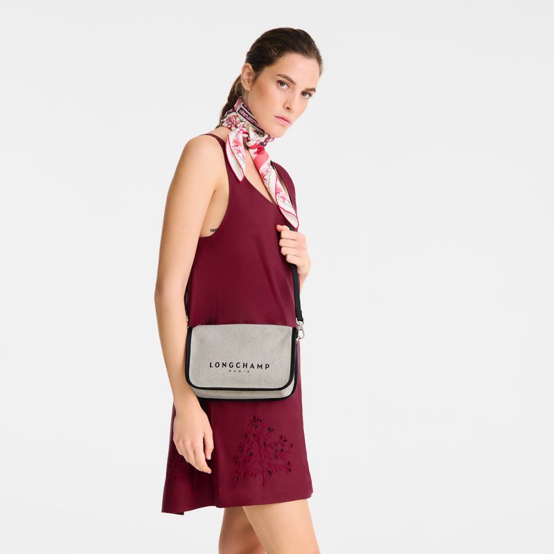 Women Longchamp Essential S Crossbody Bag Cream | Philippines-936OMABUQ