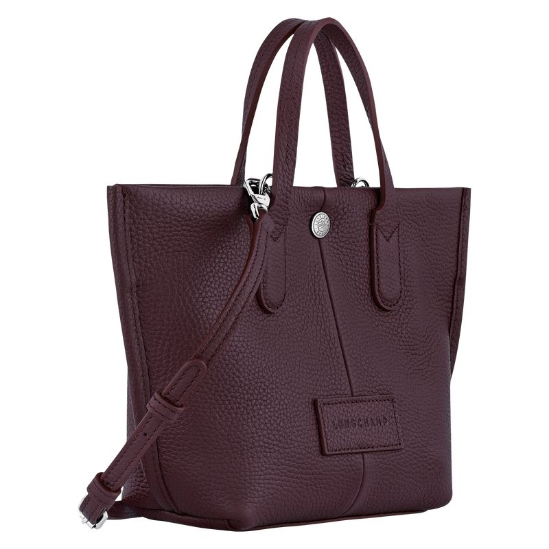 Women Longchamp Essential Xs Handbag Dark Purple | Philippines-561BNTECR