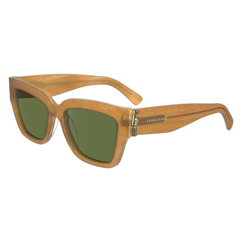 Women Longchamp Fall-winter 2023 Collection Sunglasses Orange | Philippines-137WNIYUZ