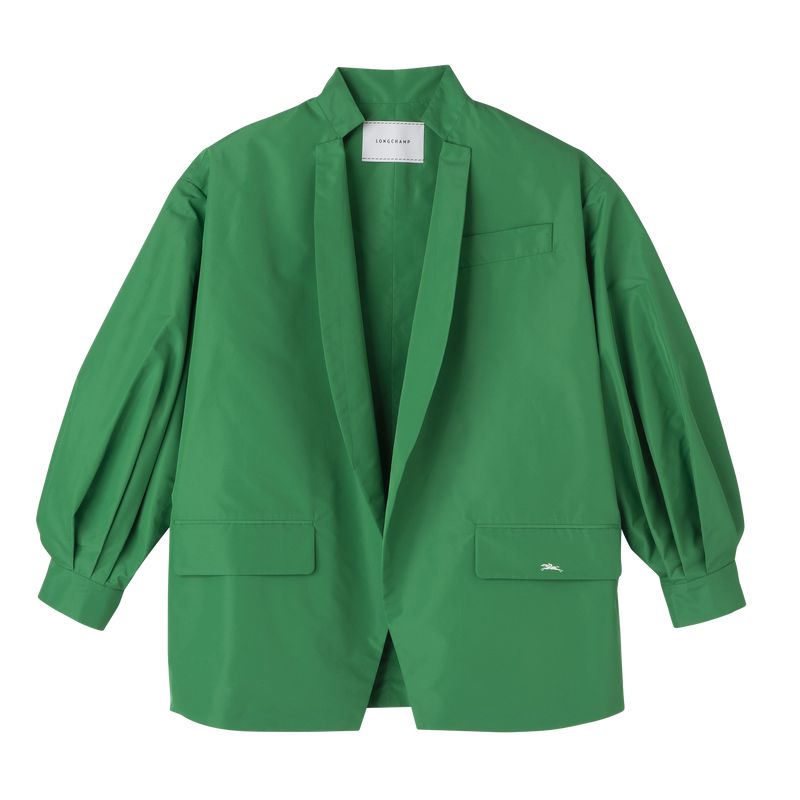 Women Longchamp Kimono Jacket Green | Philippines-176XPMCHI
