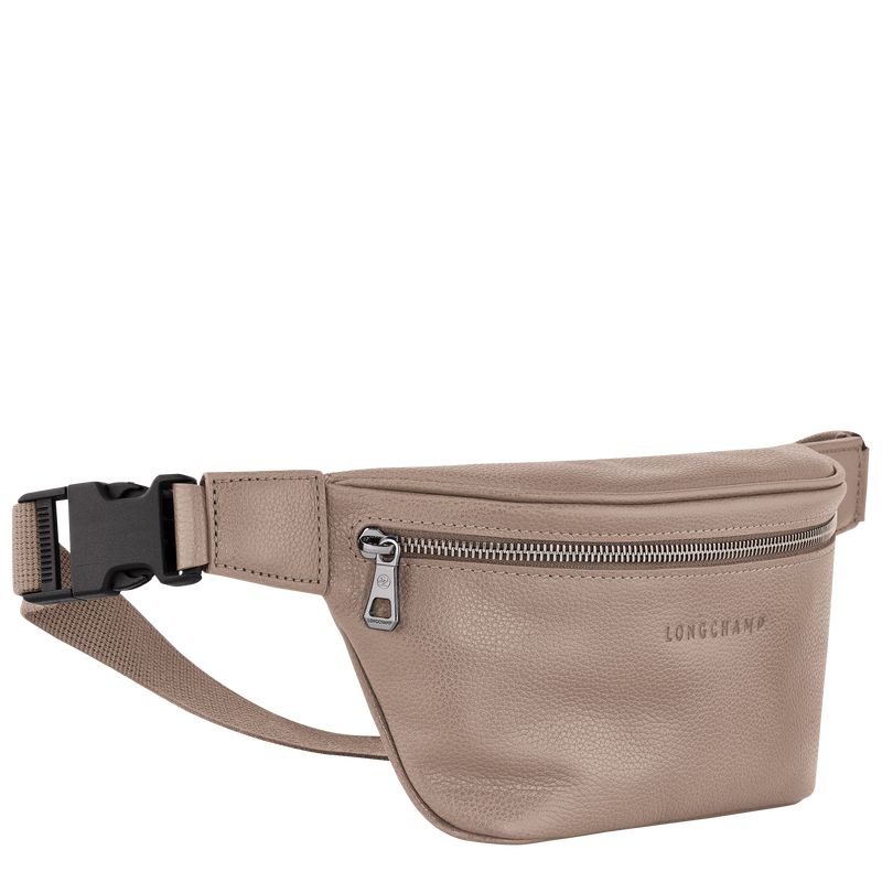 Women Longchamp Le Foulonné M Belt Bag Grey | Philippines-870CUAFYT