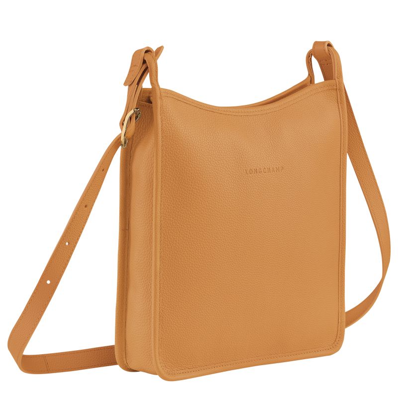 Women Longchamp Le Foulonné M Crossbody Bag Brown | Philippines-197CBPMOX