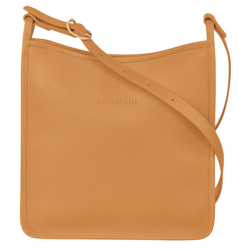 Women Longchamp Le Foulonné M Crossbody Bag Brown | Philippines-197CBPMOX