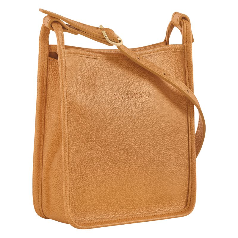 Women Longchamp Le Foulonné S Crossbody Bag Brown | Philippines-348UGHOZT