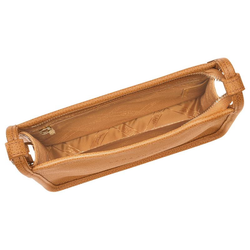 Women Longchamp Le Foulonné S Crossbody Bag Brown | Philippines-348UGHOZT