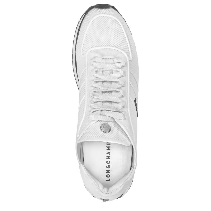 Women Longchamp Le Pliage Collection Sneakers Cream | Philippines-651SXMVAE