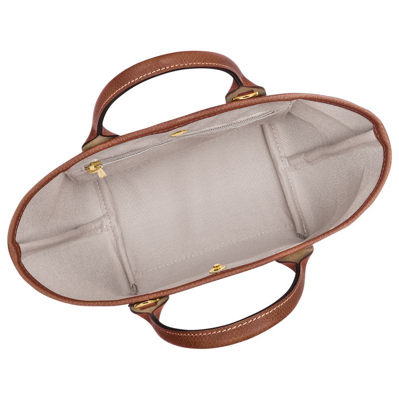 Women Longchamp Le Pliage Collection Xs Basket Tote Bag Brown | Philippines-469UTMCXV