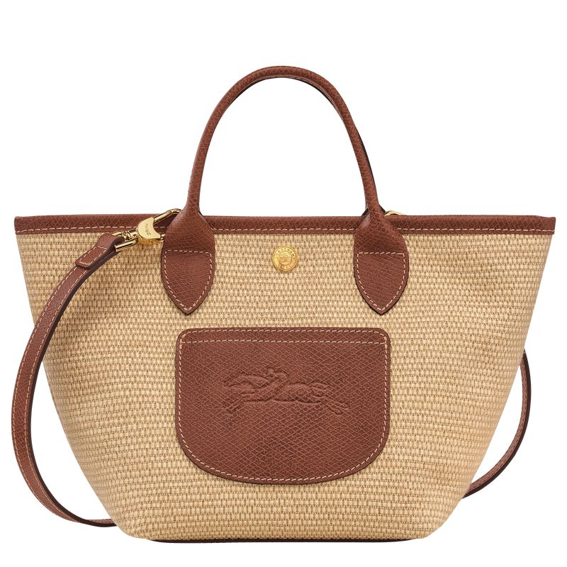 Women Longchamp Le Pliage Collection Xs Basket Tote Bag Brown | Philippines-469UTMCXV