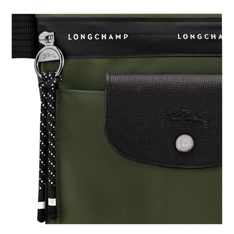 Women Longchamp Le Pliage Energy L Crossbody Bag Khaki | Philippines-906JACQYL