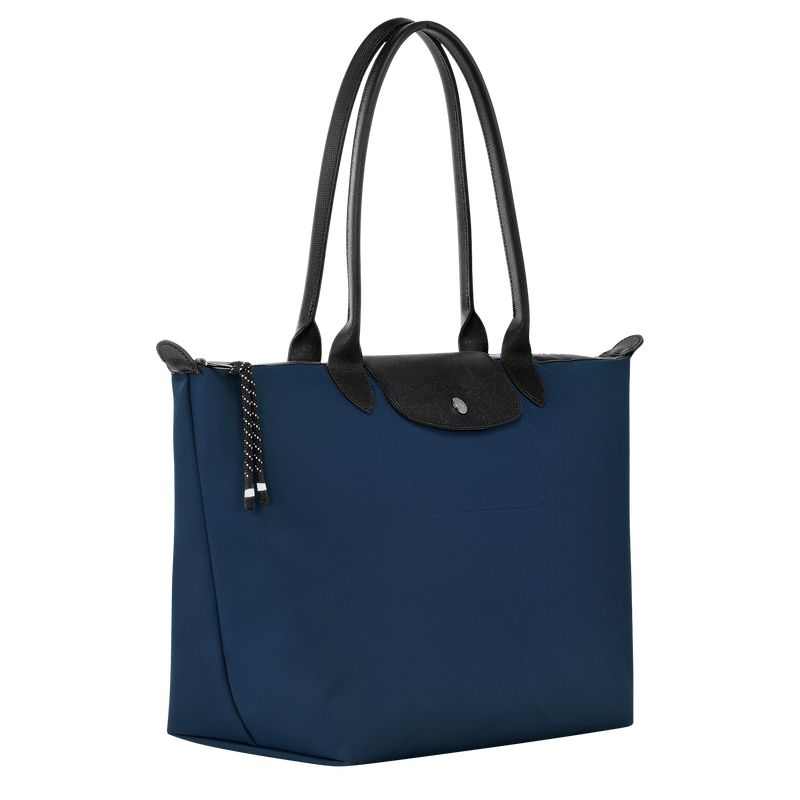Women Longchamp Le Pliage Energy L Tote Bag Navy | Philippines-934JNPXDF