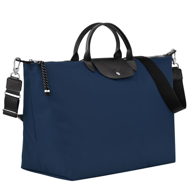 Women Longchamp Le Pliage Energy L Travel Bag Navy | Philippines-465BYNUDP