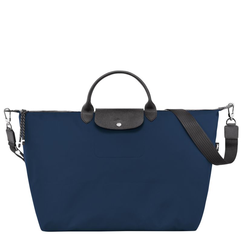 Women Longchamp Le Pliage Energy L Travel Bag Navy | Philippines-465BYNUDP