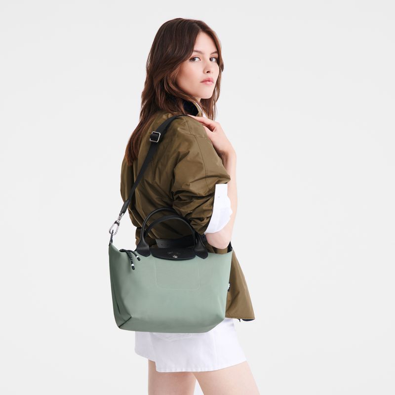 Women Longchamp Le Pliage Energy S Handbag Blue Green | Philippines-692IGSYHB