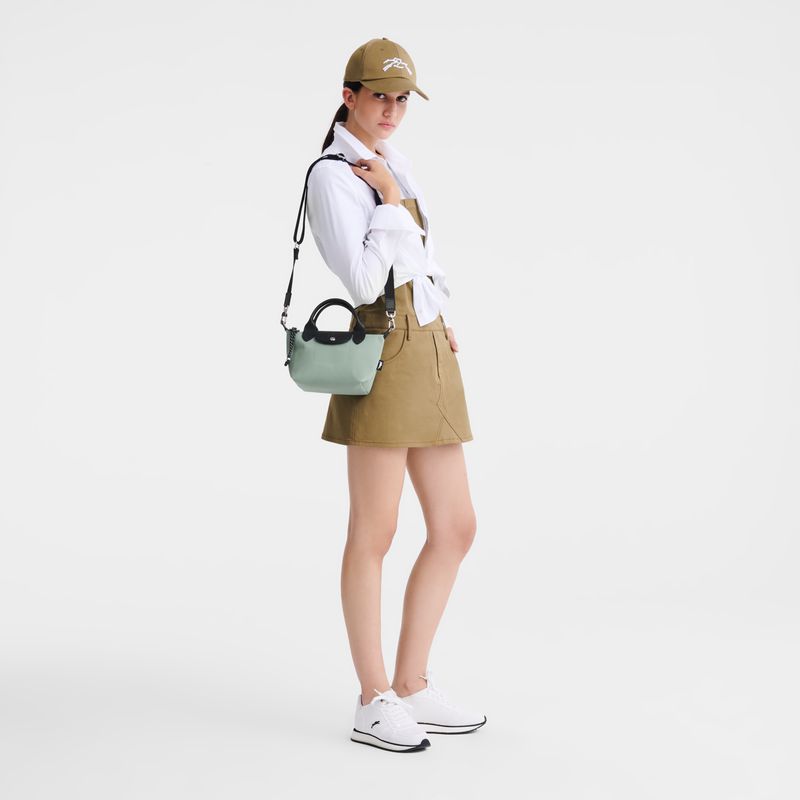 Women Longchamp Le Pliage Energy Xs Handbag Blue Green | Philippines-927SUTIRD