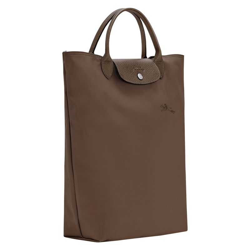 Women Longchamp Le Pliage Green M Tote Bag Dark Brown | Philippines-962TPVHYQ