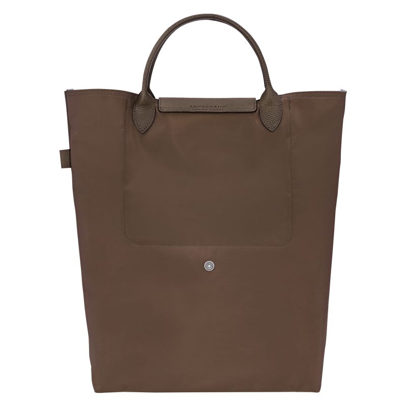 Women Longchamp Le Pliage Green M Tote Bag Dark Brown | Philippines-962TPVHYQ
