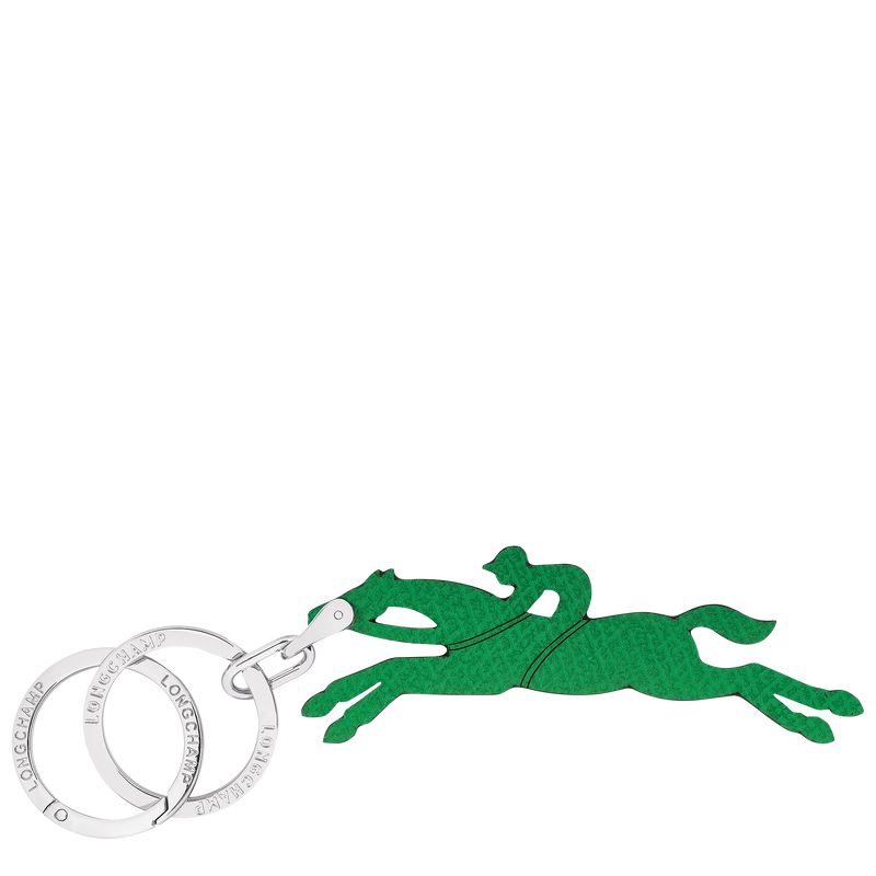 Women Longchamp Le Pliage Key Rings Green | Philippines-752PCKQSO