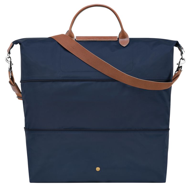 Women Longchamp Le Pliage Original Expandable Travel Bag Navy | Philippines-192LOWAGD