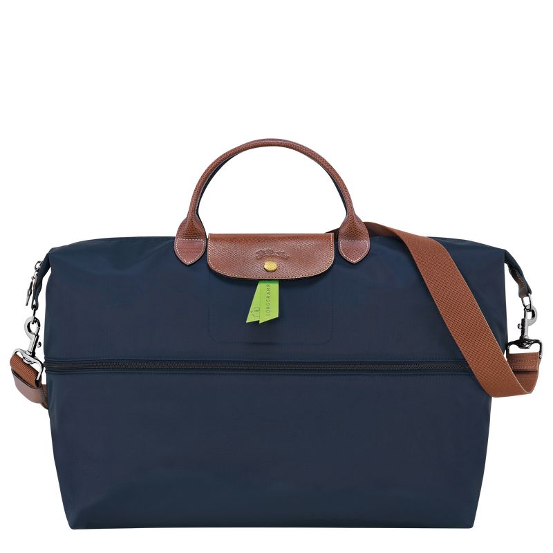 Women Longchamp Le Pliage Original Expandable Travel Bag Navy | Philippines-192LOWAGD