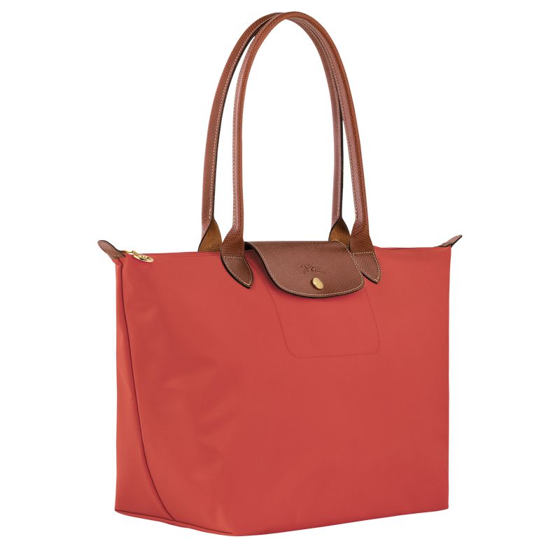 Women Longchamp Le Pliage Original L Tote Bag Pink | Philippines-260IREDXJ