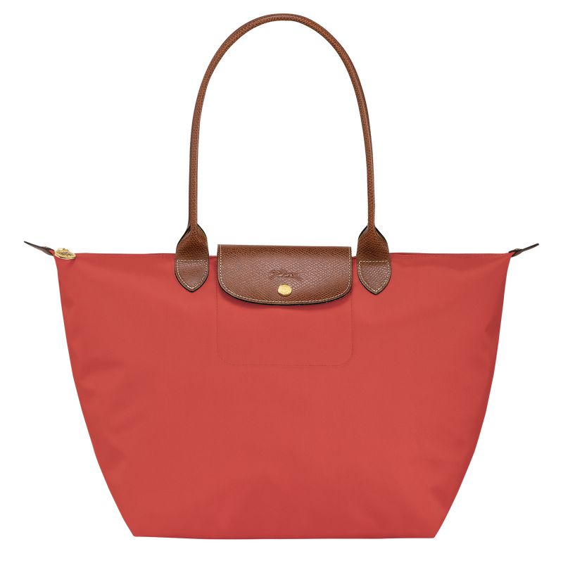 Women Longchamp Le Pliage Original L Tote Bag Pink | Philippines-260IREDXJ