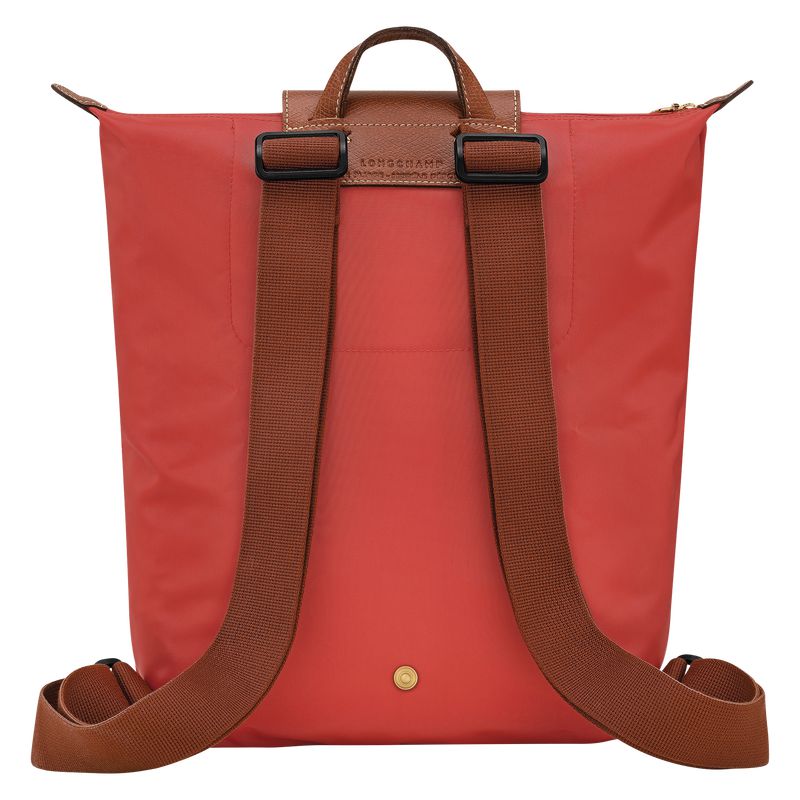 Women Longchamp Le Pliage Original M Backpack Pink | Philippines-081ZCFUOV