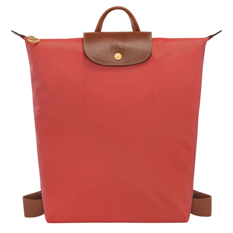 Women Longchamp Le Pliage Original M Backpack Pink | Philippines-081ZCFUOV