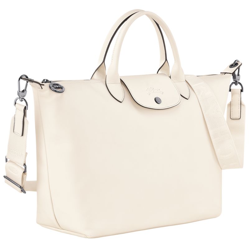 Women Longchamp Le Pliage Xtra L Handbag Cream | Philippines-812SYBZVA