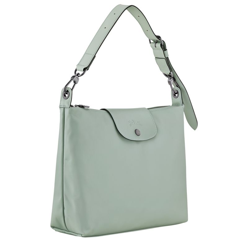 Women Longchamp Le Pliage Xtra M Hobo Bag Blue Green | Philippines-061UTBOMC