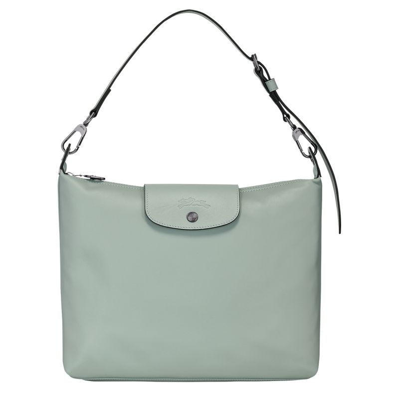 Women Longchamp Le Pliage Xtra M Hobo Bag Blue Green | Philippines-061UTBOMC