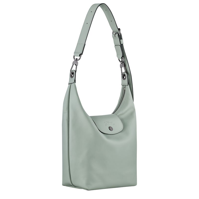 Women Longchamp Le Pliage Xtra M Shoulder Bag Blue Green | Philippines-695GDBQRC