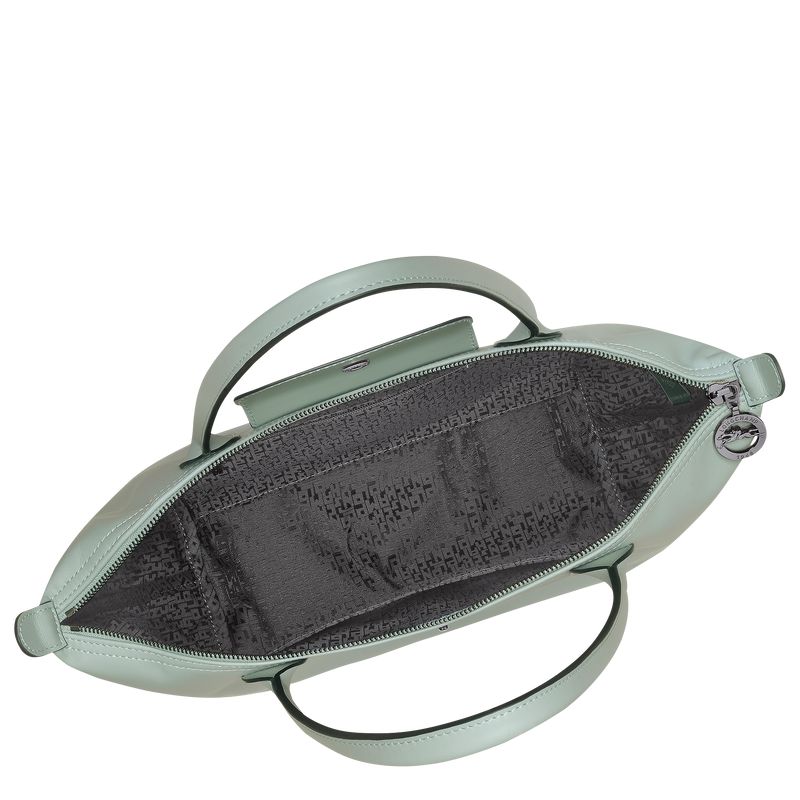 Women Longchamp Le Pliage Xtra M Tote Bag Blue Green | Philippines-281BELZQV