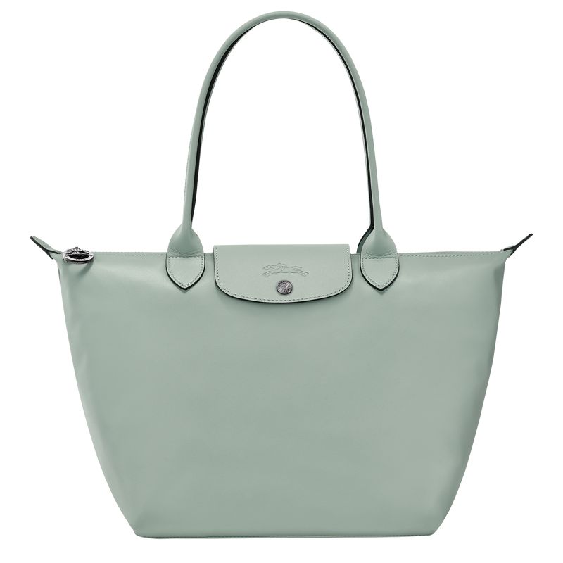 Women Longchamp Le Pliage Xtra M Tote Bag Blue Green | Philippines-281BELZQV