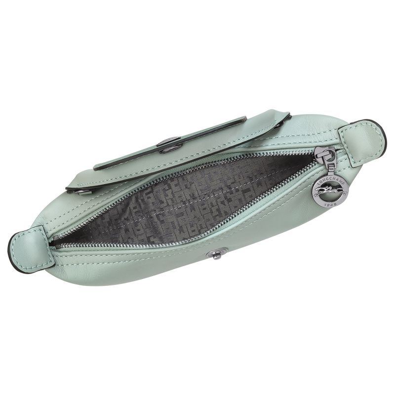 Women Longchamp Le Pliage Xtra Xs Pouch Blue Green | Philippines-987RGJAUY