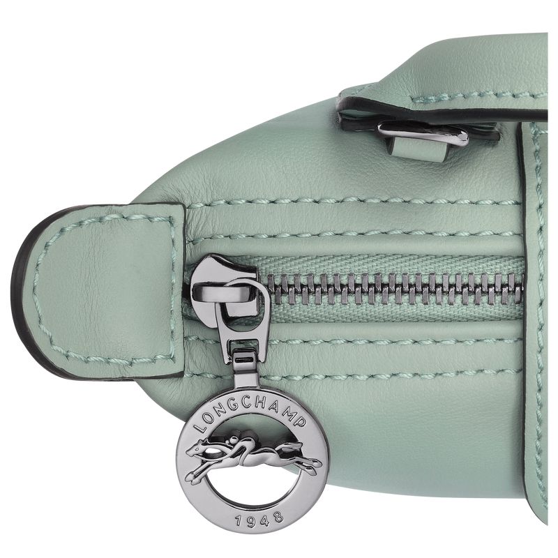 Women Longchamp Le Pliage Xtra Xs Pouch Blue Green | Philippines-987RGJAUY