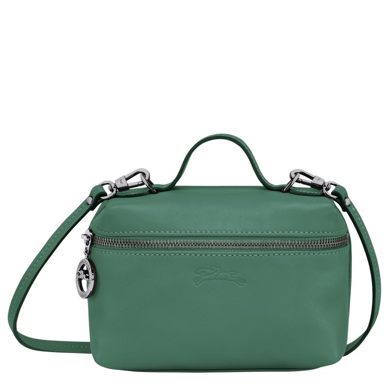 Women Longchamp Le Pliage Xtra Xs Vanity Toiletry Bags Olive | Philippines-103UXNHZK