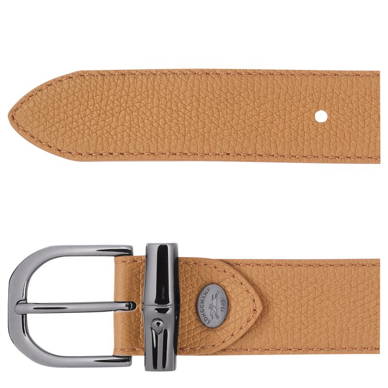 Women Longchamp Le Roseau Belt Brown | Philippines-450TERAXN