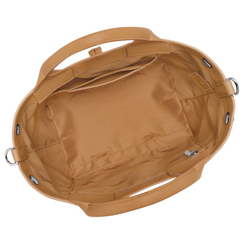 Women Longchamp Le Roseau S Handbag Brown | Philippines-967WXVZEO