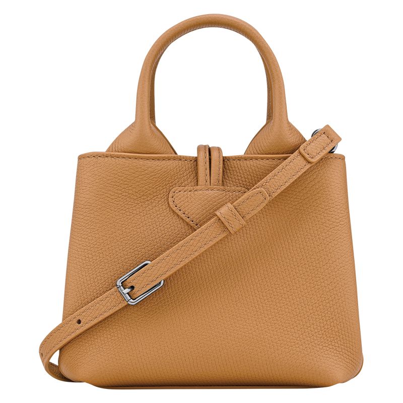 Women Longchamp Le Roseau Xs Handbag Brown | Philippines-640EKTUSY
