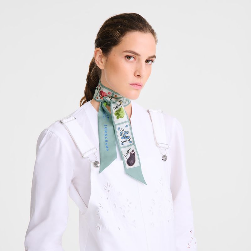 Women Longchamp Pink And Green Headband Multicolor | Philippines-053EDWPGY