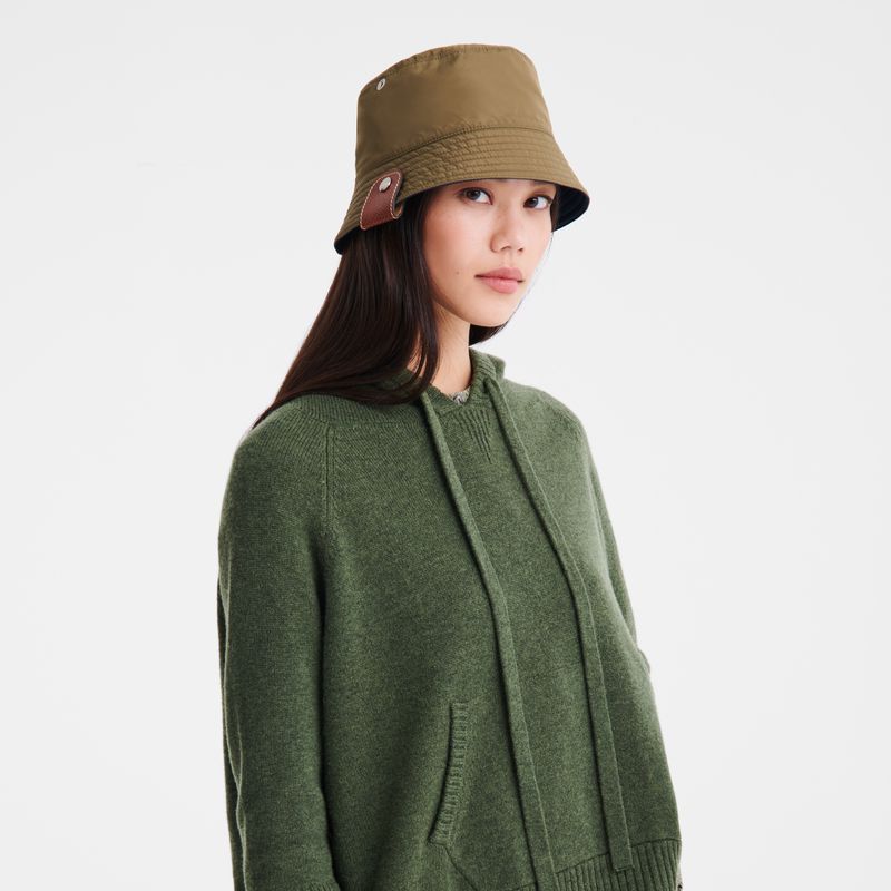 Women Longchamp Reversible Bucket Hat Navy | Philippines-849KNVTJC