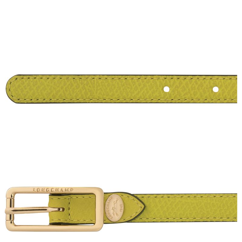 Women Longchamp Épure Belt Green | Philippines-058QLHTIP