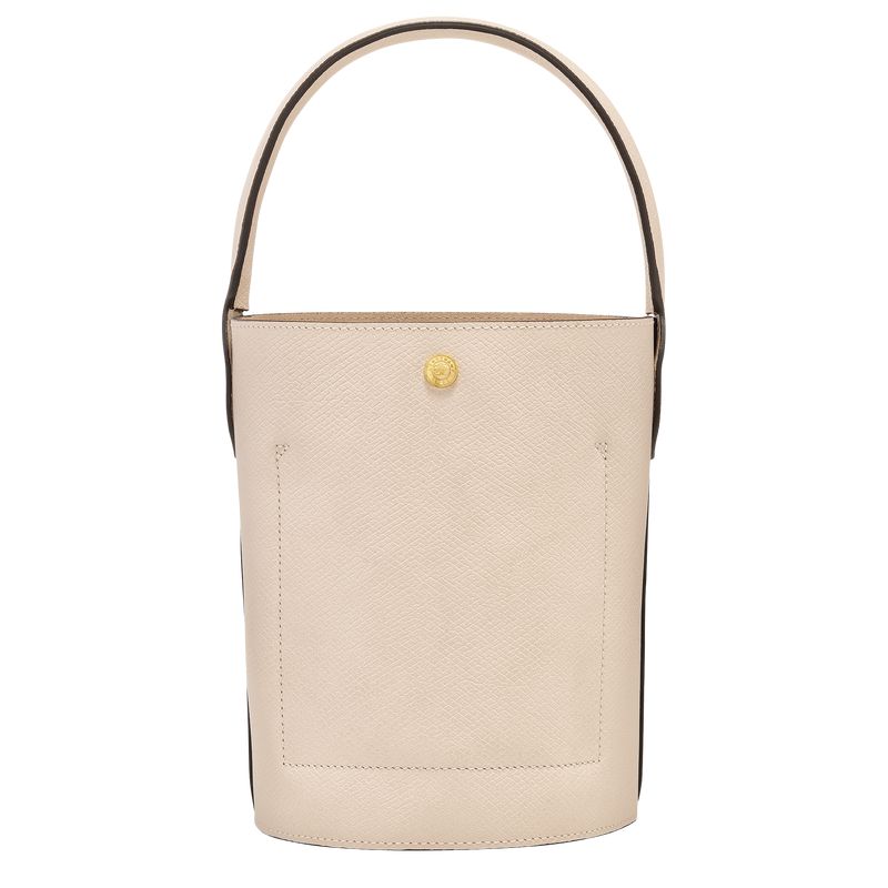 Women Longchamp Épure S Bucket Bag Beige | Philippines-852SWZRHM