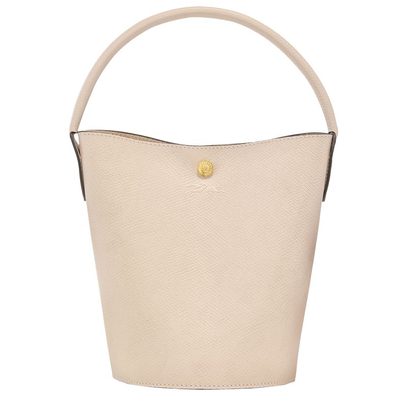 Women Longchamp Épure S Bucket Bag Beige | Philippines-852SWZRHM
