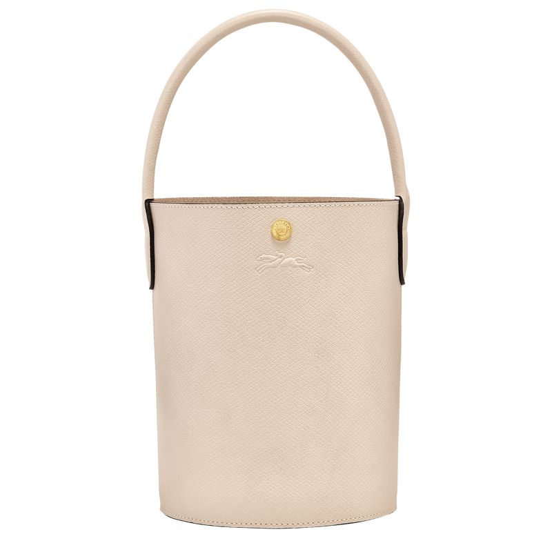 Women Longchamp Épure S Bucket Bag Beige | Philippines-852SWZRHM