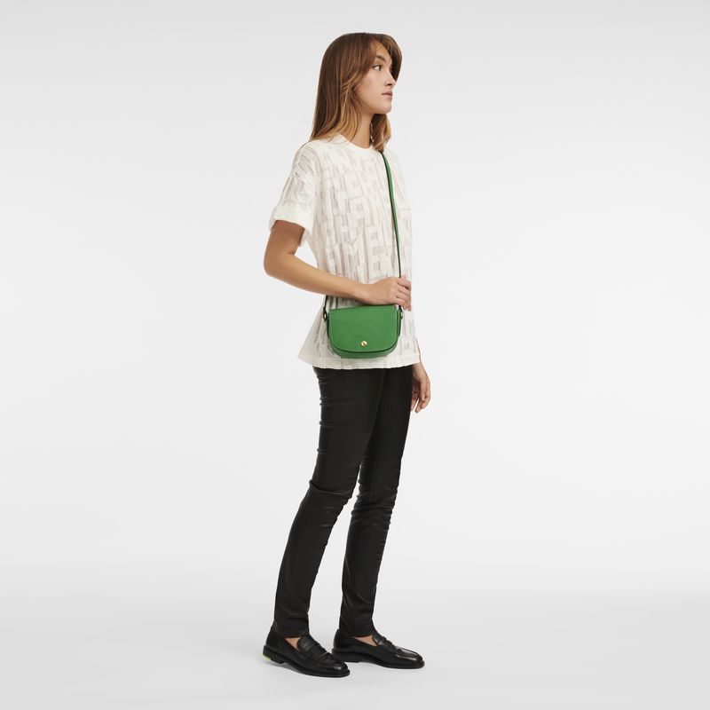 Women Longchamp Épure Xs Crossbody Bag Green | Philippines-016ZMIKSR